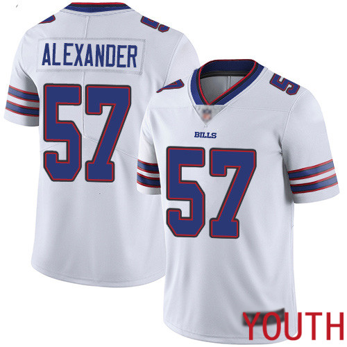 Youth Buffalo Bills 57 Lorenzo Alexander White Vapor Untouchable Limited Player NFL Jersey